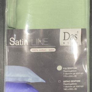 Das Home Bed Sheet with rubber Satin Line art.880 - Image 1