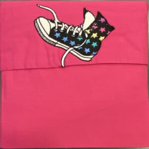 DAS HOME Girl s Bed Sheets Set "All Star" Kids Line Embroidery 100% Cotton art.40476 - Image 2