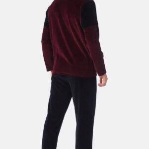 Minerva Men s Pyzama VELVET V-Neck BULL art.71136 - Image 2