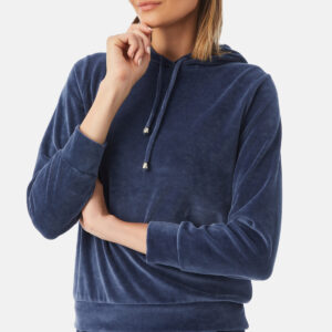 Minerva Γυναικεία Φόρμα Velvet Hoodie & Μπάσκες Easy art.52489_52486 - Image 3