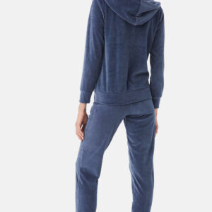 Minerva Γυναικεία Φόρμα Velvet Hoodie & Μπάσκες Easy art.52489_52486 - Image 4