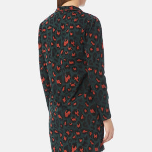 Minerva Women s Nightgown Buttoned WILD NATURE art.52434 - Image 3