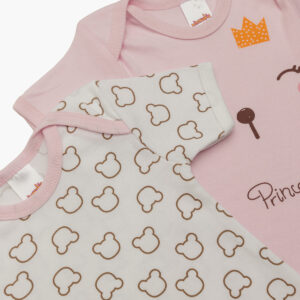 Minervakia Girl s Body Underwear 2 pcs Short Sleeve TEDDIES art.32013 - Image 4