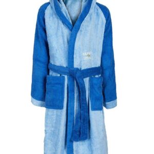 Kid s Bathrobe Happy Smile Hoodie-Raglan Sleeves DimCol art.10012/00 - Image 1