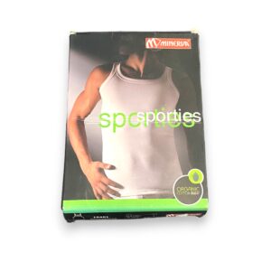 Minerva Φανέλα Ανδρική Αμάνικη SPORTIES  GREEN   art.10401 - Image 2
