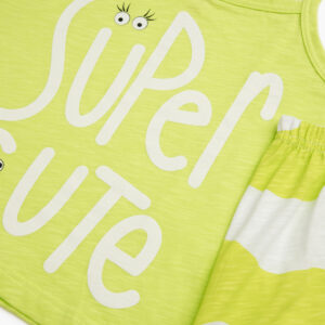 Minerva Girl s Pyzama Thin Strap Top & Shorts SUPER CUTE art.62226 - Image 2
