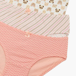 Minervakia Girl s Panties Set 3 pcs ANIMAL FACES ART.42521 - Image 5
