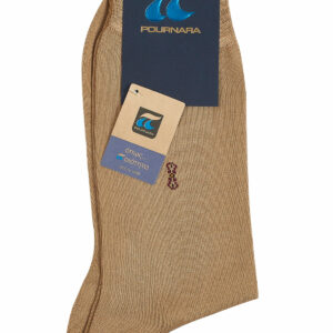 Pournara Classic Men s Sock with Motif art.124 (100% merc.cotton) - Image 2