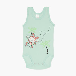 Minervakia Girl s Body Underwear Sleeveless Set 4 pcs JUNGLE art.32023 - Image 2