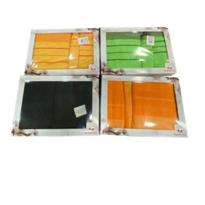 Himbury Towel Set (3 pcs) Sunshine 100% Cotton Box 500gr/m2 - Image 1