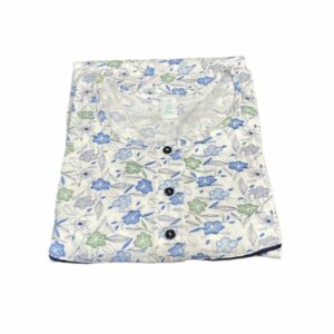 Nina Homewear Women s Nightgown Short Sleeve Classic 100% Cotton Multi Colour-Lace art.818_24 - Image 3