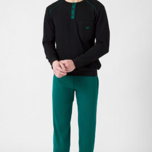 Minerva Men s Pyzama PDR Placket & Pocket BULL art.71179 - Image 1
