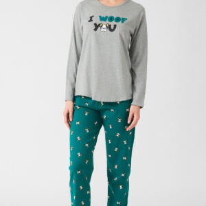 Minerva Women s Pyzama Pants with Basques BULLDOG art.53044