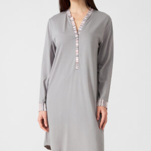 Minerva Women s Maternity Nightgown Modal-Cotton with Placket art.52991 - Image 2