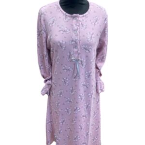 Nina Homewear Women s Nightgown Mini 100% Cotton Floral art. 415_24_25 - Image 4