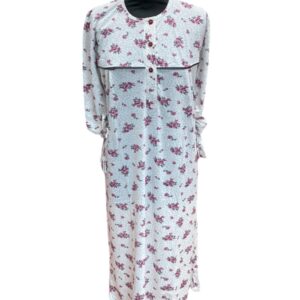Nina Homewear Women s Nightgown Midi Placket Floral art. 818_24_25 - Image 3