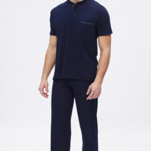 Minerva Men s Pyzama 3 pcs Placket & Pocket art.71226 - Image 2