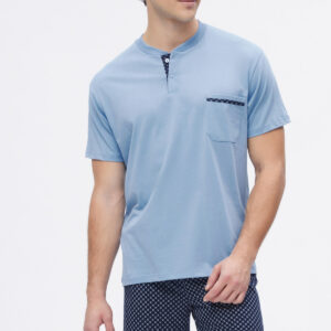 Minerva Men s Pyzama 3 pcs Placket & Pocket art.71226 - Image 1