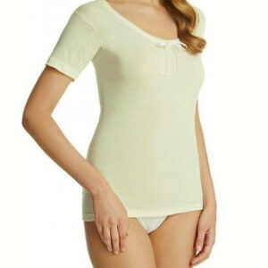 DEDES Women s Short Sleeve Vest 100% Wool DEDES art.1210 - Image 3