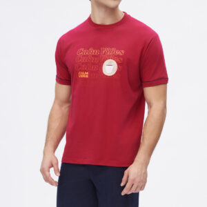 Minerva Men s Pajamas Short Sleeve-Bermuda CALM VIBES art.71242 - Image 2