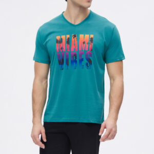 Minerva Men s Pajamas Short Sleeve-Bermuda V MIAMI VIBES art. 71237 - Image 1