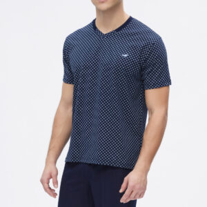 Minerva Men s Pajamas Short Sleeve-Bermuda V BULL art. 71227 - Image 2