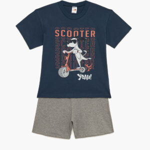 Minerva Boy s Pajamas Short Sleeve-Shorts SCOOTER art.62374 - Image 2