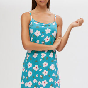 Minerva Women s Sleeveless Nightgown Floral art.53136 - Image 1