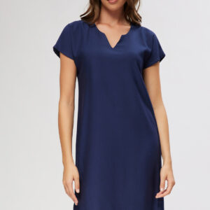 Minerva Women s Dress Short Sleeve V Mini Resort art.53193 - Image 3