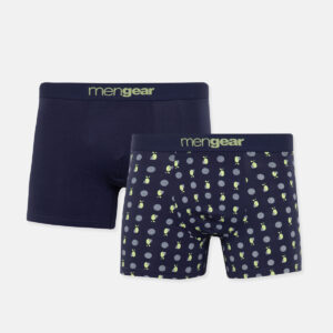 Minerva ανδρικό σετ boxer 2τμχ mengear LEMON DOTS art.29472
