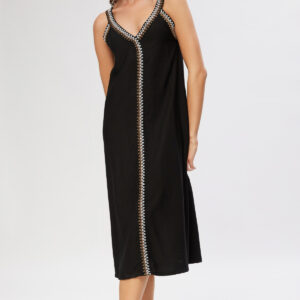 Minerva Women s Dress wide straps / midi RESORT art.53195