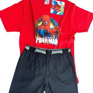 Minerva Πυζάμα Ανδρικό Κοντομάνικο-Σορτσάκι "Spiderman" art.70035
