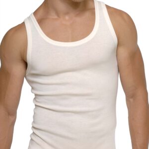 Helios Men s Sleeveless 100% wool Undershirt art.80830
