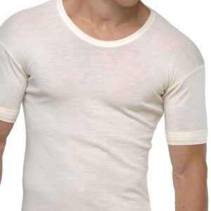 Helios Men s Short Sleeve Undershirt 50% wool-50% cotton art.80847 - Image 1