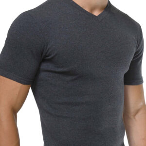 Helios Ανδρική Φανέλα Kοντομάνικη "V" neck art. 80913 - Image 4
